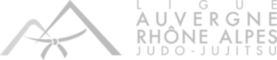 le logo de la ligue Auvergne Rhône-Alpes de judo Ju-jitsu